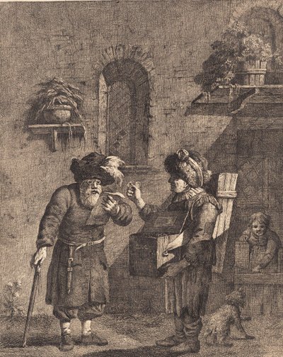 Ein Hausierer von J.F. Clemens