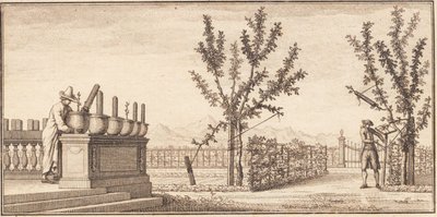 Der Garten in Genthod von J.F. Clemens