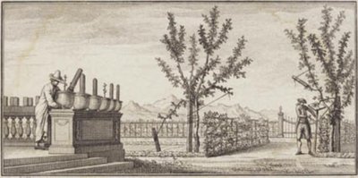 Hafen von Genthod von J.F. Clemens