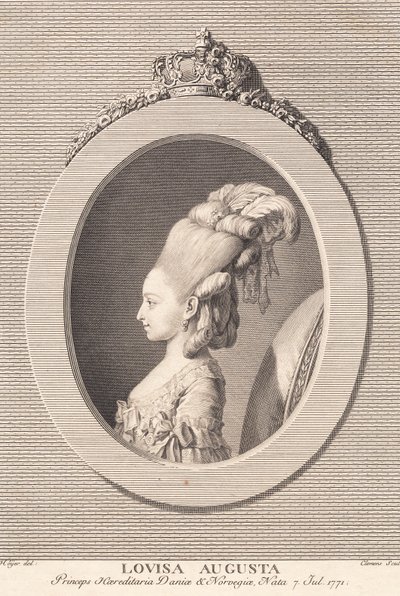 Prinzessin Louisa Augusta von J.F. Clemens