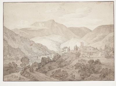 Kapuzinerkloster in Spoleto von J.L. Lund