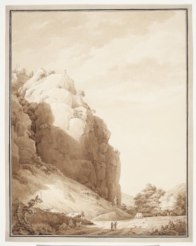 Partie aus der Sächsischen Schweiz von J.L. Lund