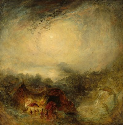 Der Abend der Sintflut von Joseph Mallord William Turner
