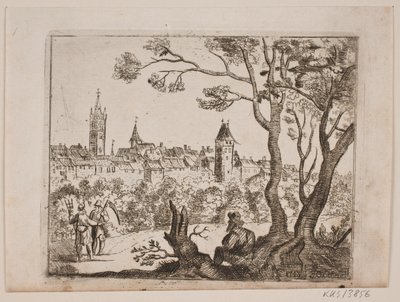 Bei einer Stadt von J.O. Schack