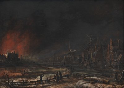 Eine Schweizer Landschaft mit dem Berg Wetterhorn von J.P. Møller