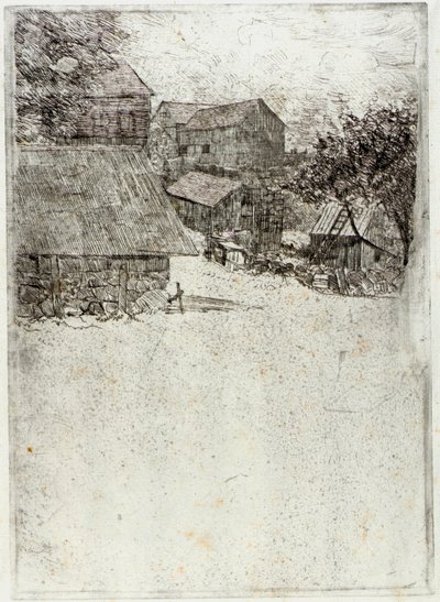 Nachbarhof von J. Alden Weir