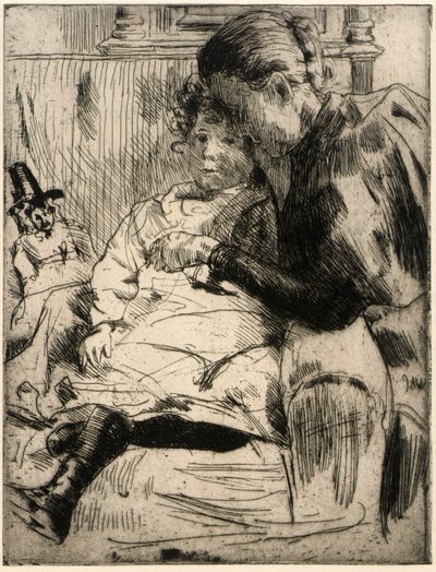 Die walisische Puppe von J. Alden Weir