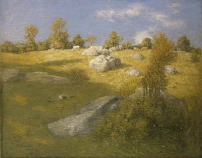 Hochlandweide von J. Alden Weir