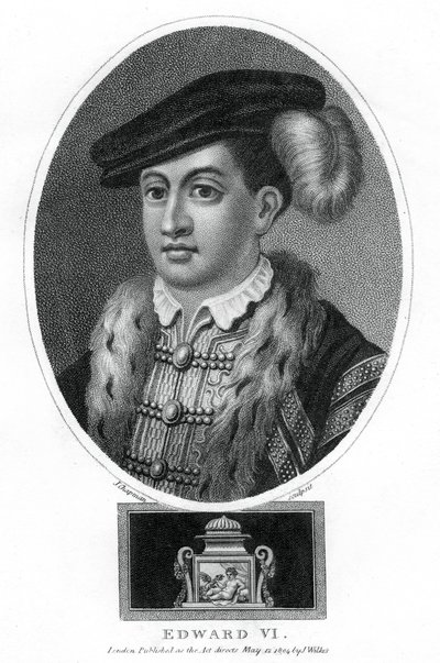 Edward VI, König von England, 1804 von J. Chapman