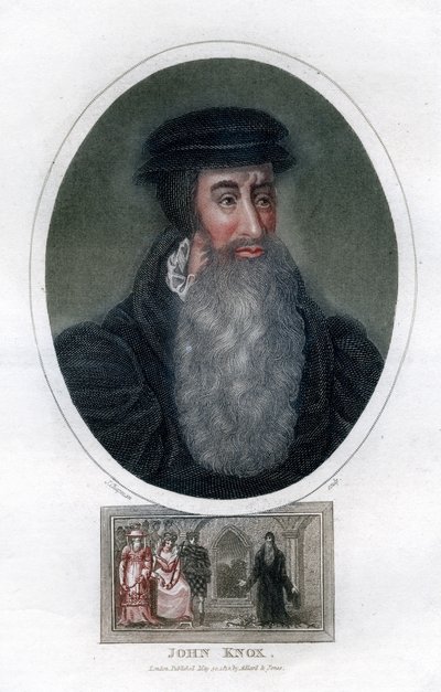 John Knox, schottischer Religionsreformer, 1812 von J. Chapman