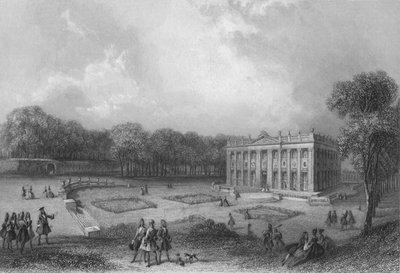 Das Petit Trianon, 1839 von J. P. Heath