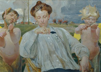 Die Frau des Künstlers von Jacek Hyacinth Malczewski