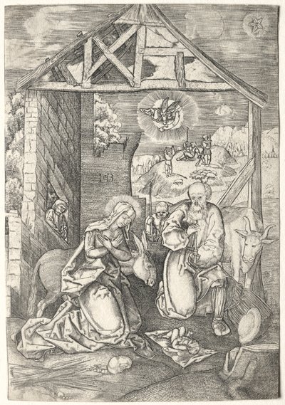 Die Geburt Christi von Jacob Binck