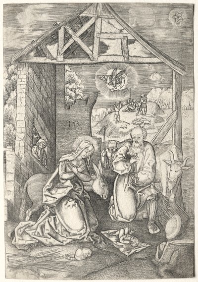 Die Geburt Christi von Jacob Binck