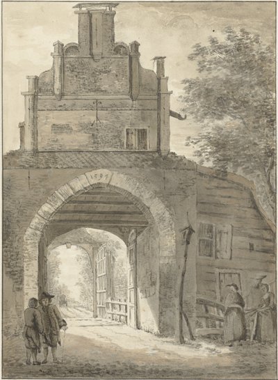 Edammer Tor in Purmerend von Jacob  Cats