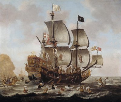 Die Kirche als Schiff von Jacob Gerritsz Loef
