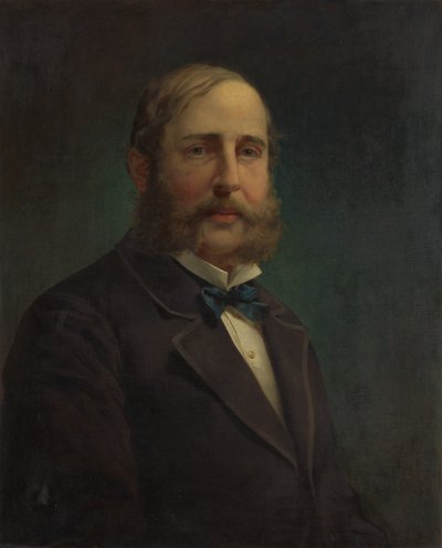 Selbstporträt, 1870-80 von Jacob Hart Lazarus