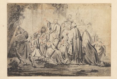 Auferweckung des Lazarus von Jacob Hogers