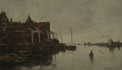 Hafenszene von Jacob Maris