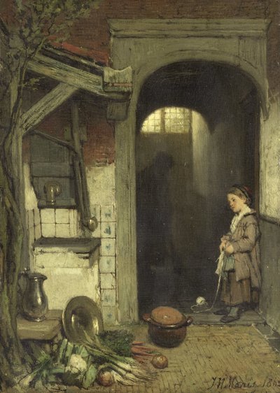 Kleiner Hof von Jacob Maris