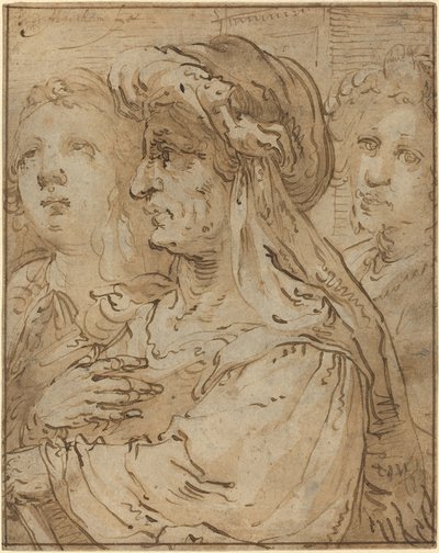 Allegorie des Alters von Jacob Matham