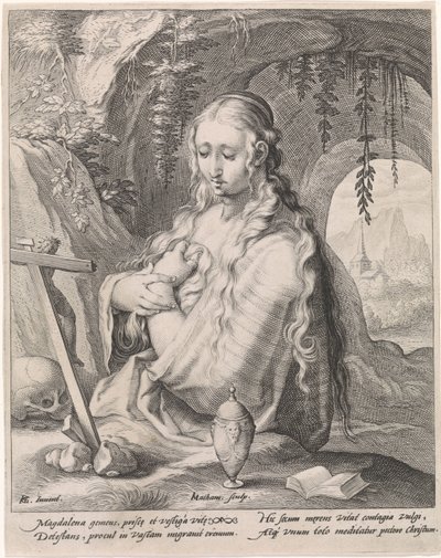 Reuige Maria Magdalena von Jacob Matham
