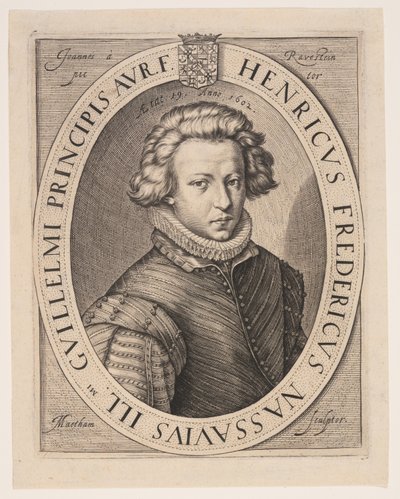 Frederik Hendrik, Prinz von Oranien von Jacob Matham