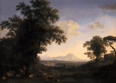 Arkadische Landschaft, 1829 von Jacob Philippe Hackert