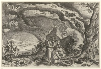 Hexensabbat von Jacob de Gheyn (II) (attributed to workshop of)