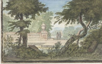 Arkadische Landschaft von Jacob van Liender