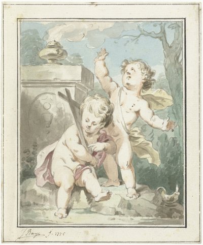 Allegorie auf den Glauben von Jacobus Buys
