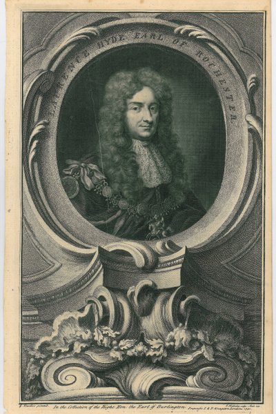 Laurence Hyde, Earl of Rochester von Jacobus Houbracken