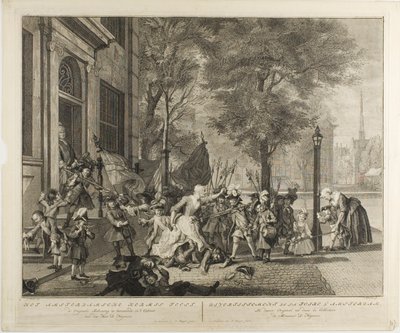 Die Jungen von Amsterdam von Jacobus Houbraken