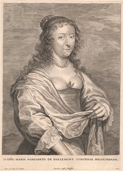 Maria Margareta de Barlemont Comitissa Hegmondana von Jacobus Neeffs