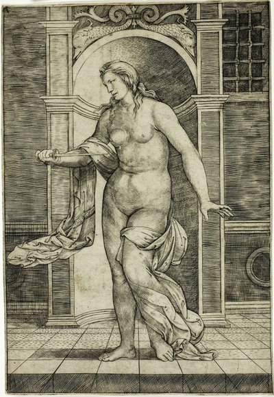 Lucretia von Jacopo Francia