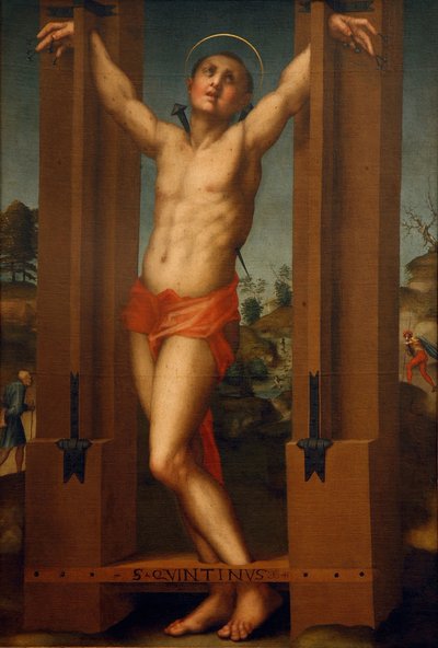 Saint Quentin, 1517 von Jacopo Pontormo
