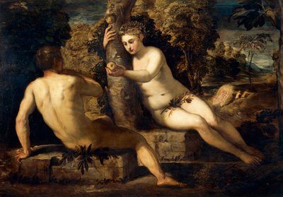 Erbsünde von Jacopo Robusti Tintoretto