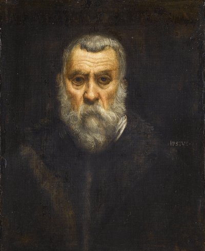 Selbstporträt, 1588 von Jacopo Robusti Tintoretto