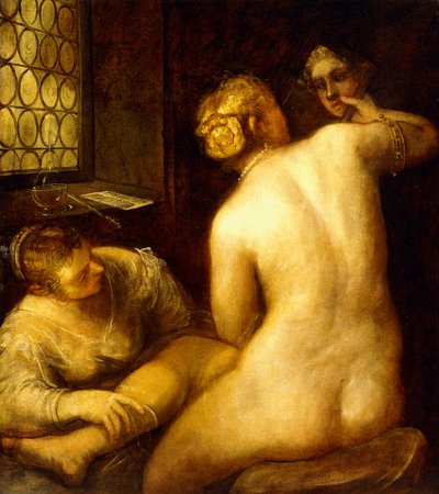 Die Toilette der Venus von Jacopo Robusti Tintoretto