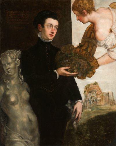 Porträt von Ottavio Strada von Jacopo Tintoretto