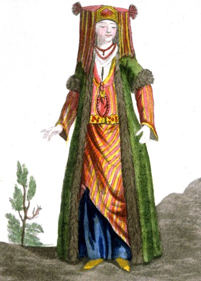 Armenische Frau von Jacques (after) Grasset de Saint Sauveur