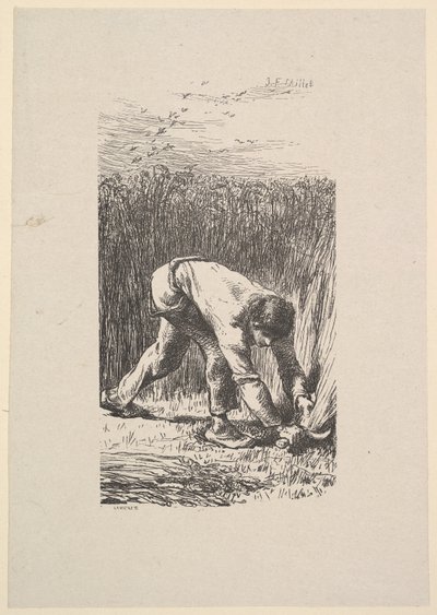 Der Schnitter von Jacques Adrien Lavieille