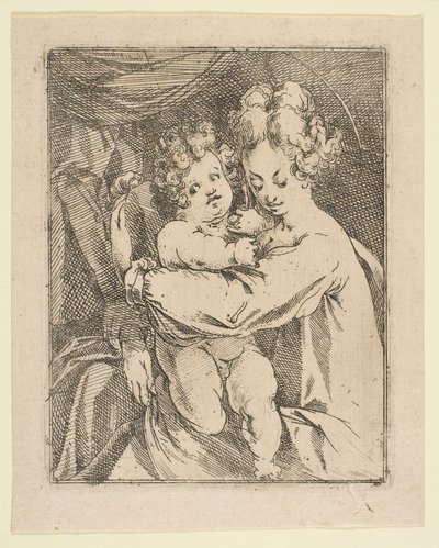 Madonna mit Kind, 1612-16 von Jacques Bellange