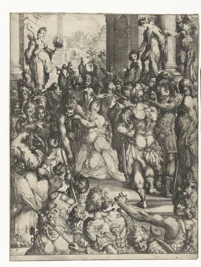 Martyrium der heiligen Lucia von Jacques Bellange