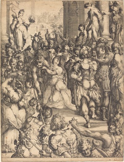 Martyrium der Heiligen Lucia von Jacques Bellange