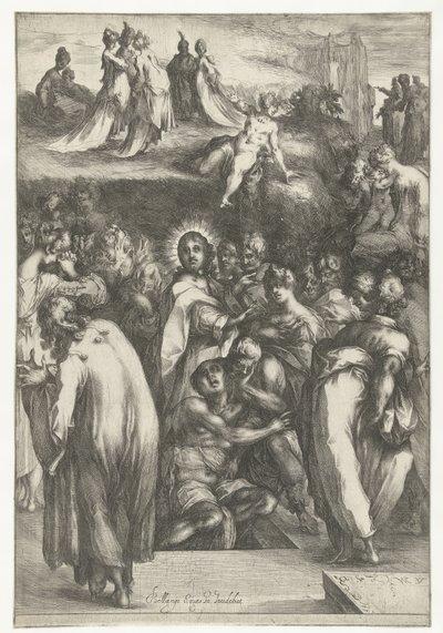 Auferweckung des Lazarus von Jacques Bellange
