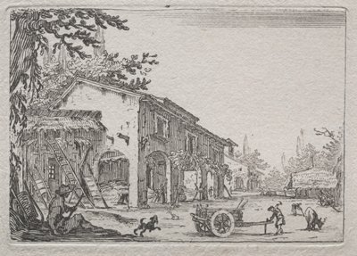 Caprices: Der italienische Bauernhof von Jacques Callot
