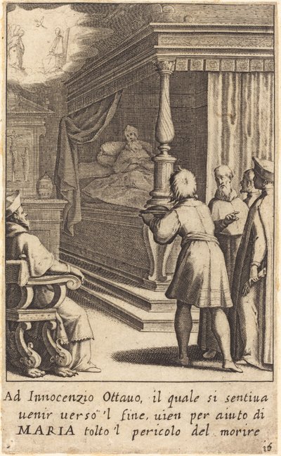Innozenz VIII von Jacques Callot