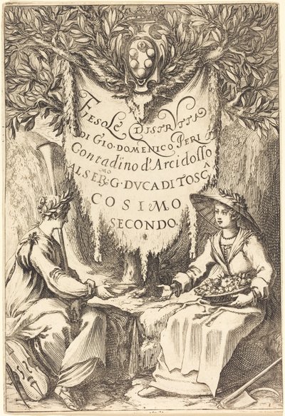 Die schöne Gärtnerin von Jacques Callot