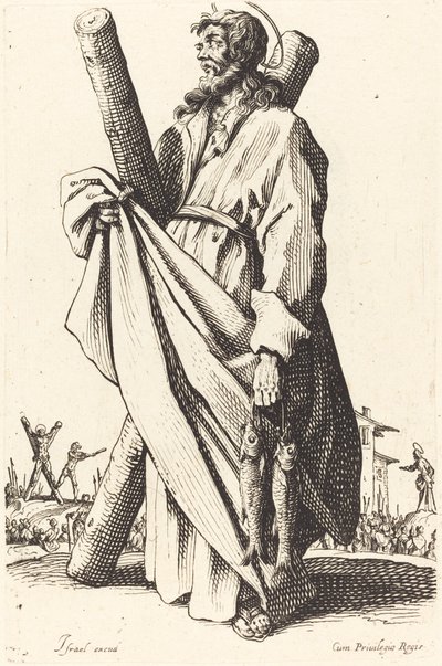 Heiliger Andreas von Jacques Callot